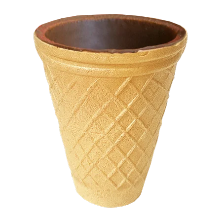 
Wafer glazed cup for coffee 90 