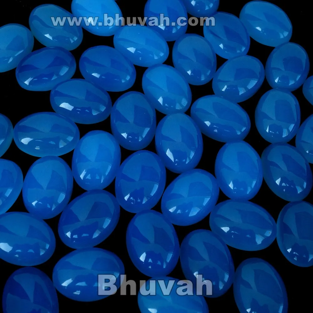 wow amazing extreme top quality blue chalcedony loose gemstone