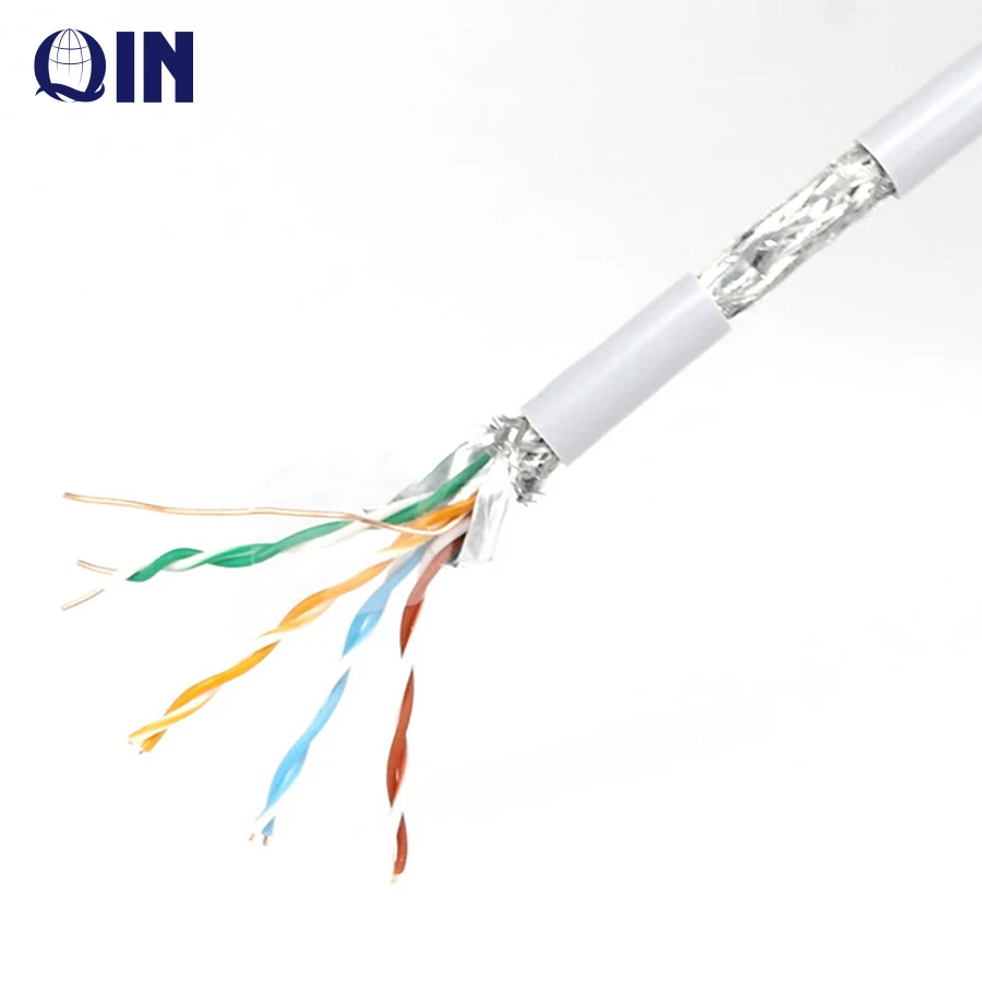 LSZH Jacket S/FFTP Cat7 cable 500M/Roll