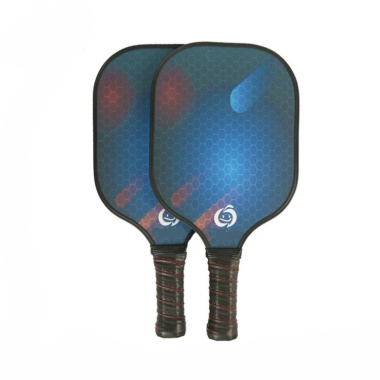 Customization PP honeycomb carbon fiber carbon graphite kinetic pickleball paddles fiberglass pickleball racket set