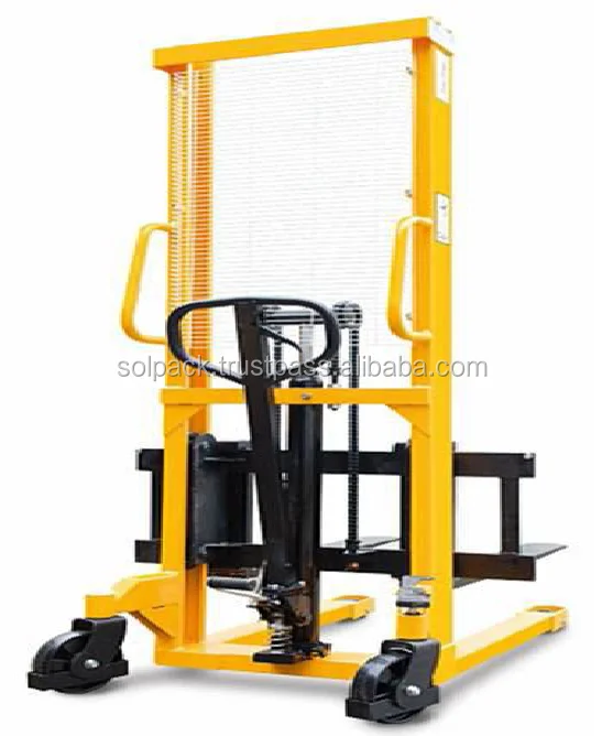Solpack Manual Stacker manual lifting equipment hydraulic lifting stacker with factory price