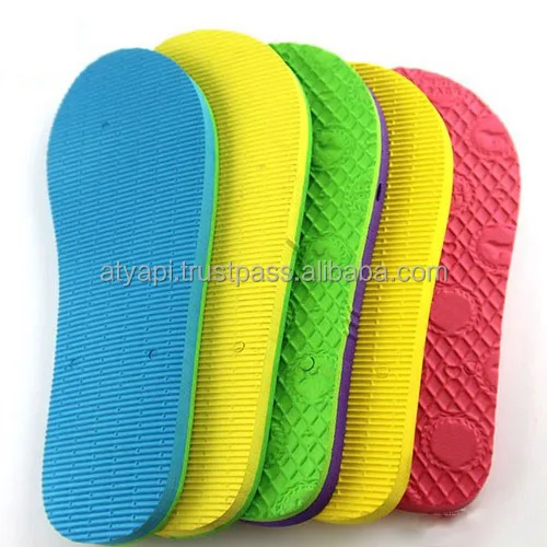 Wholesale colorful eva foam sheet / shoes flip flop slipper soles