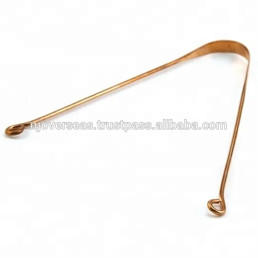 Скребок для языка, состоящий из 100% чистой меди, скребок для языка, медный скребок для языка