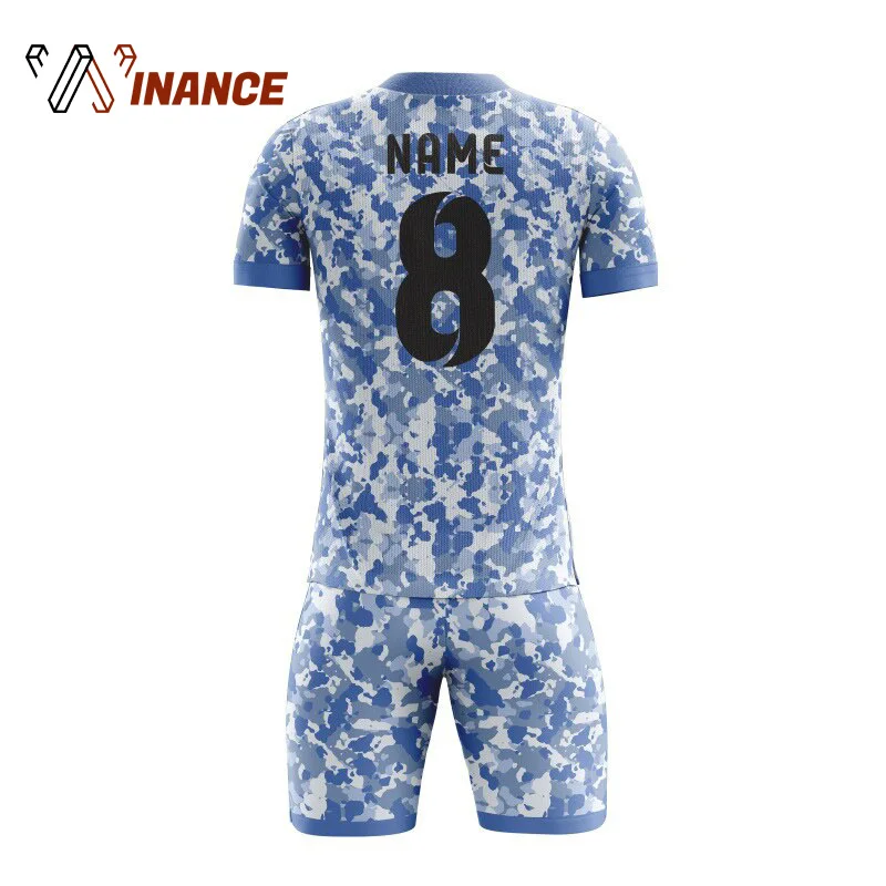 High quality wholesale youth team football soccer jersey uniforms full sublimation Customize.