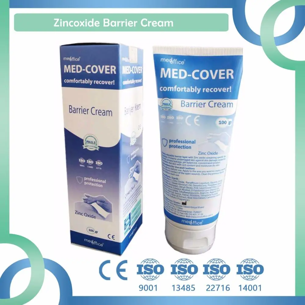 Barrier Cream Zinc Oxide 100 gr Tube