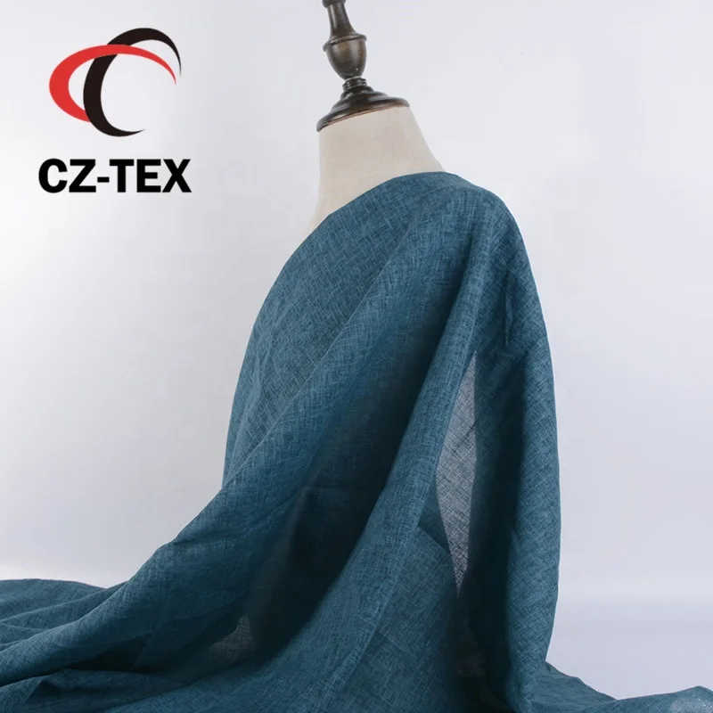 Льняная хлопчатобумажная Поплиновая ткань с принтом