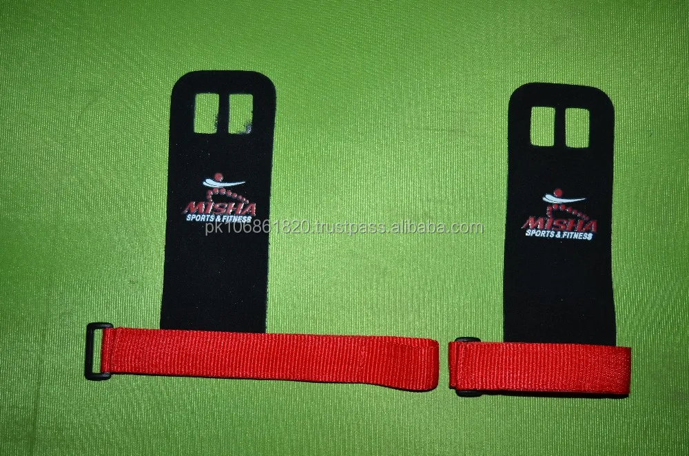 Customize All Available Size Gym Handles for Fitness Equipment Black Color Model Polyester PK Custom Size 10 Pcs Gymnastic Grips