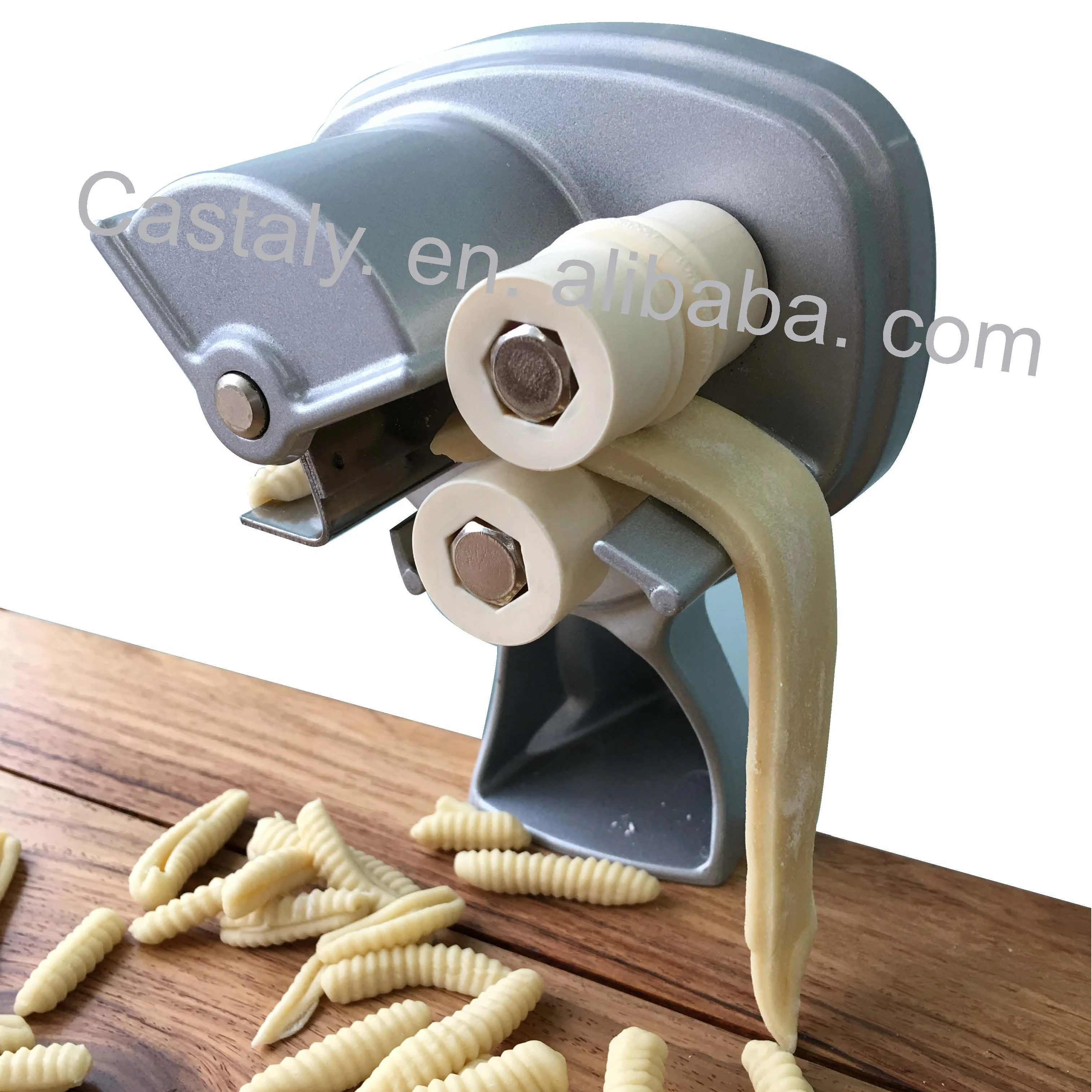 High Productive Aluminum Non Stick Italian Hand Crank Noodle Making Machine Maker