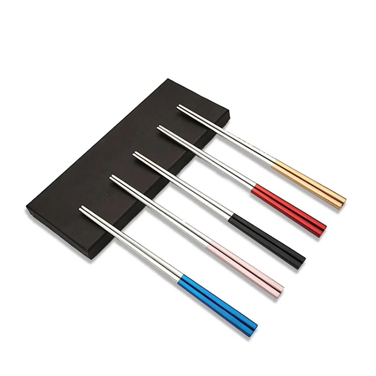 
Wholesale chinese 304 Stainless Steel Metal Custom Reusable Chopstick Box  (62005988079)