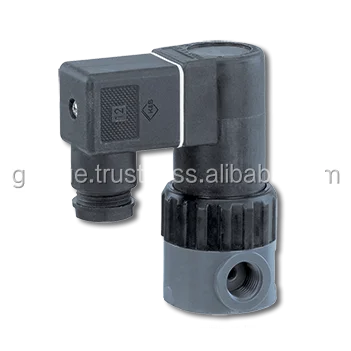 Electrically operated solenoid valve - Made in Germany