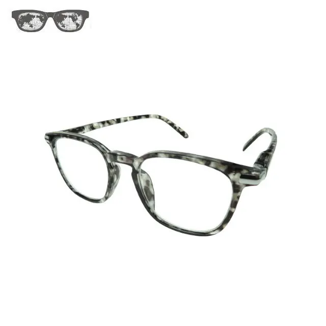 Mens metal spring hinge prescription eye glasses frame