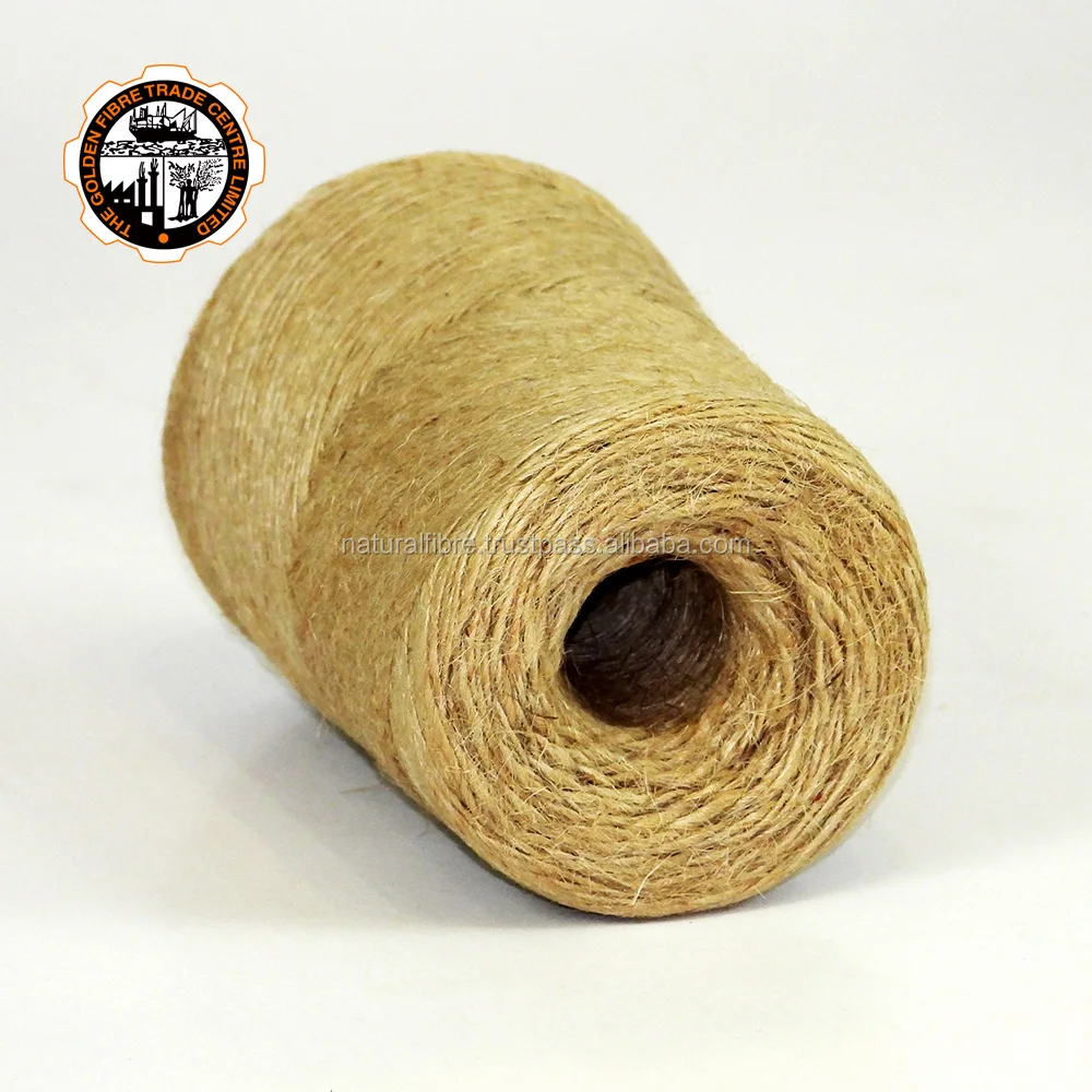 
Sacking Quality Eco-Friendly Weaving Purpose Truss Packed 6lbs to 36lbs Jute Yarn 