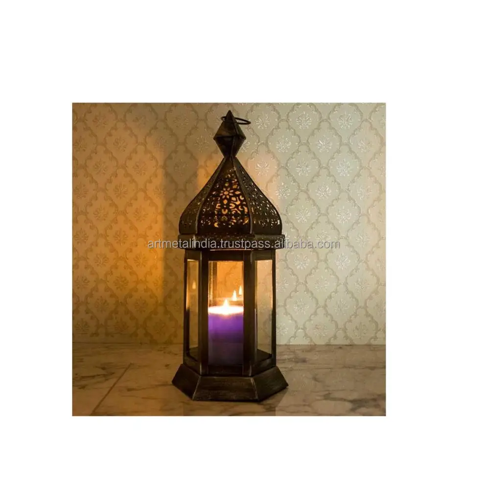 BEAUTIFUL METAL MOROCCAN LANTERN