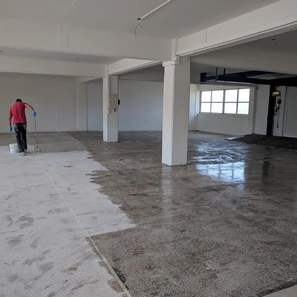 Water based Epoxy Primer - used for the preparation of flooring and waterproofing
