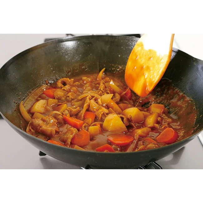 Вкусные карри, японские могут сделать Железный вок 36 см