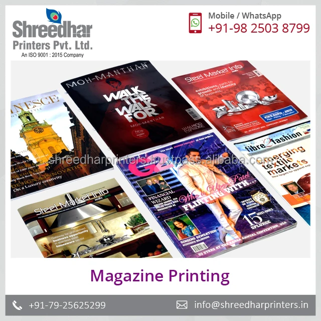 Quick Magazine Printing and Shipping.