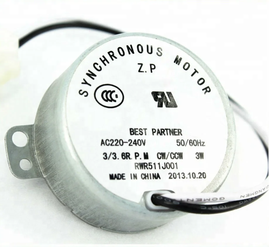 CE Approval 220V 240V 4W Synchronous Motor for Air conditioner Parts 49TYJ Synchronous Motor