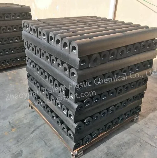 manufacturing D type marine rubber jetty dock fender with high performance