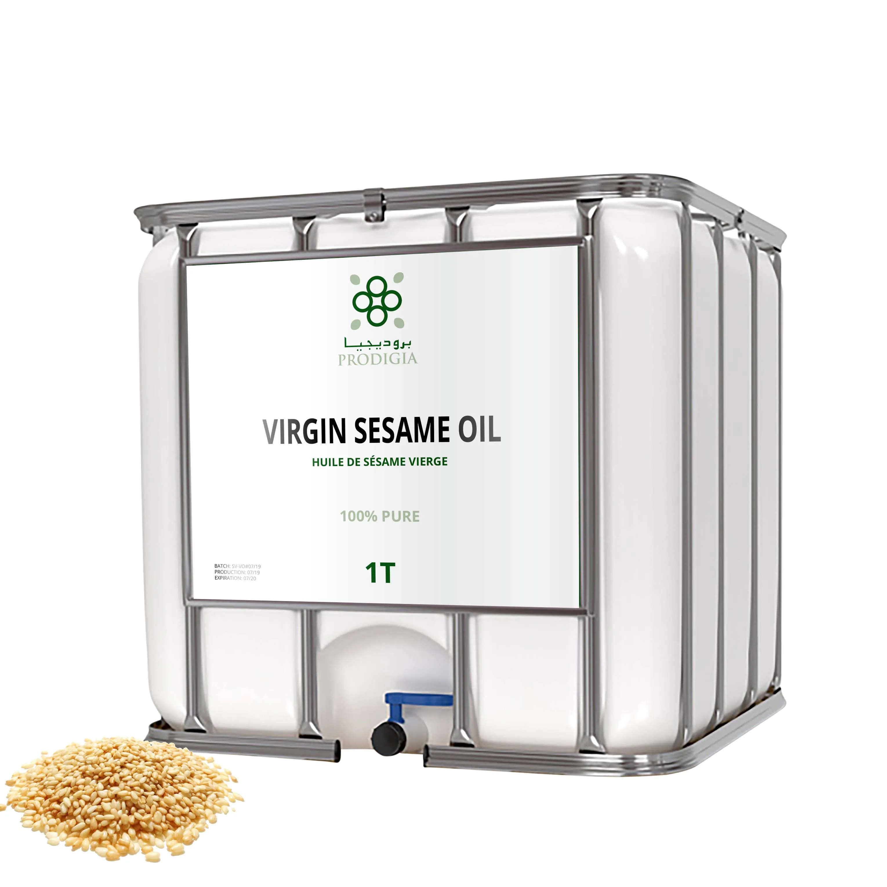 
100% Natural & Pure Sesame Oil Best Price - Premium Quality From Moroccan Supplier 