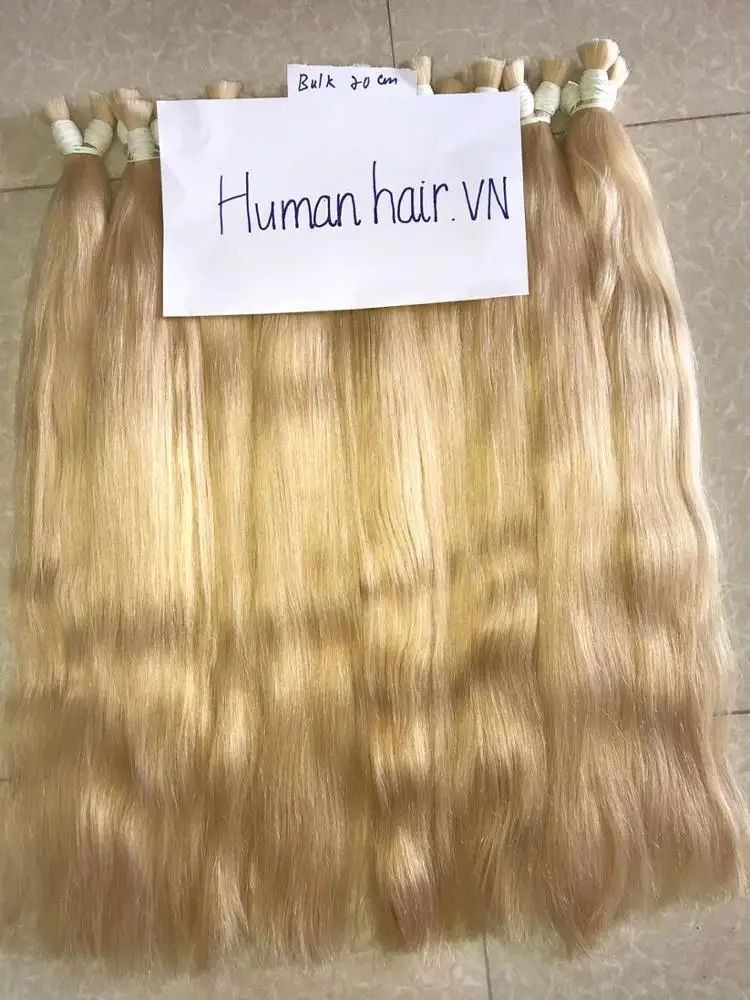 100% Human hair, hair extension, high quality color hair from Vietnam beach wave hair