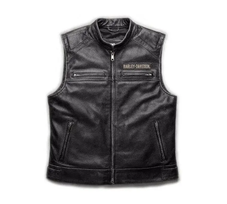 
Уличный кожаный гоночный жилет, мотоциклетный кожаный жилет, Байкерский кожаный жилет, новая модель 
