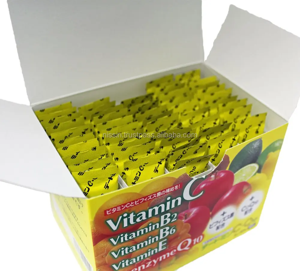 
Health support product/ Vitamin C and Bifidobacteria supplement for healthy skin/ made in japan 