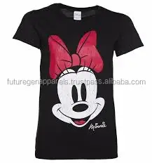 Woman T-shirt Casual OEM Service Crew Neck Print Pattern Single Jersey Knitted 100% Cotton Print Custom T-shirts with Pattern