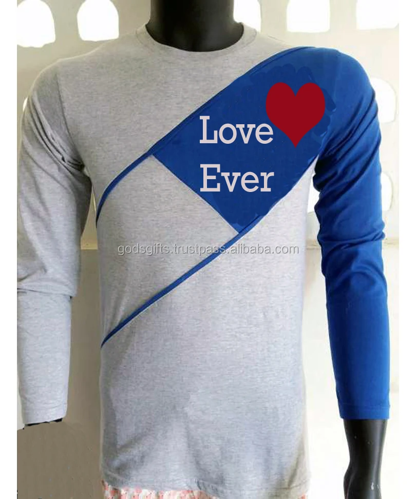 oem design printed 100% Cotton  long sleeve t-shirt  Men white cotton long sleeve t shirts indian supplier ring spun cotton