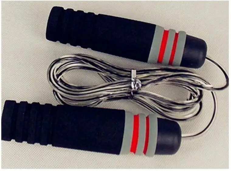 Fitness Weighted Bearing Jump Ropes Skipping Rope With Sponge Handle
