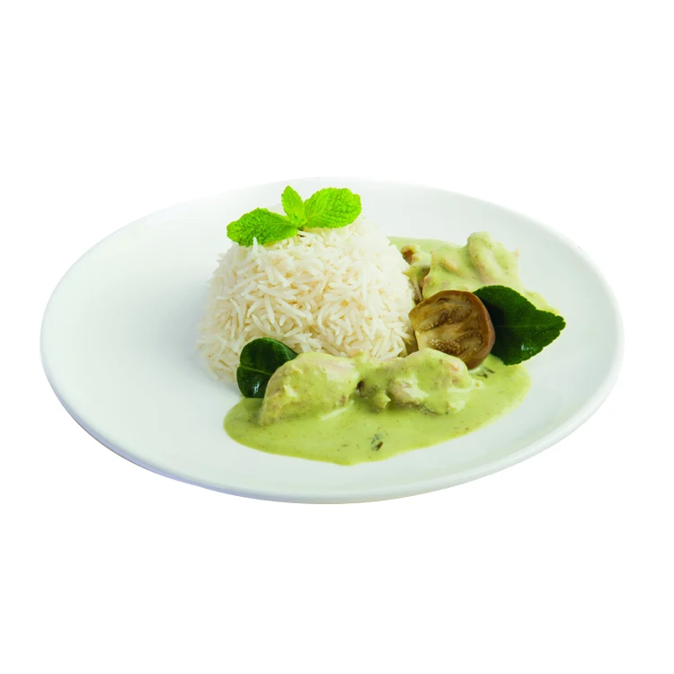 Quick Chef Instant Meal Green Curry Chicken with Herbal Rice
