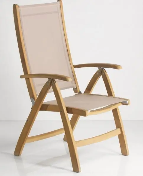 5 position textiline chair