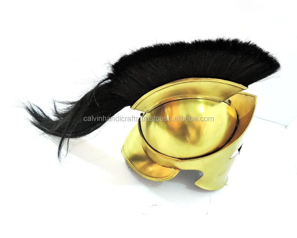 MEDIEVAL ROMAN LEONIDAS HMS SPARTAN ARMOR HELMET COSTUMES CHMH30012
