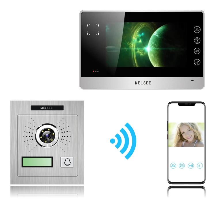 
720P Smart wifi wireless video door bell SIP door bell camera 