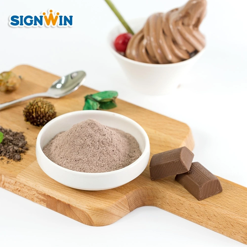 
Customized Chocolate Soft serve Ice Cream powder 