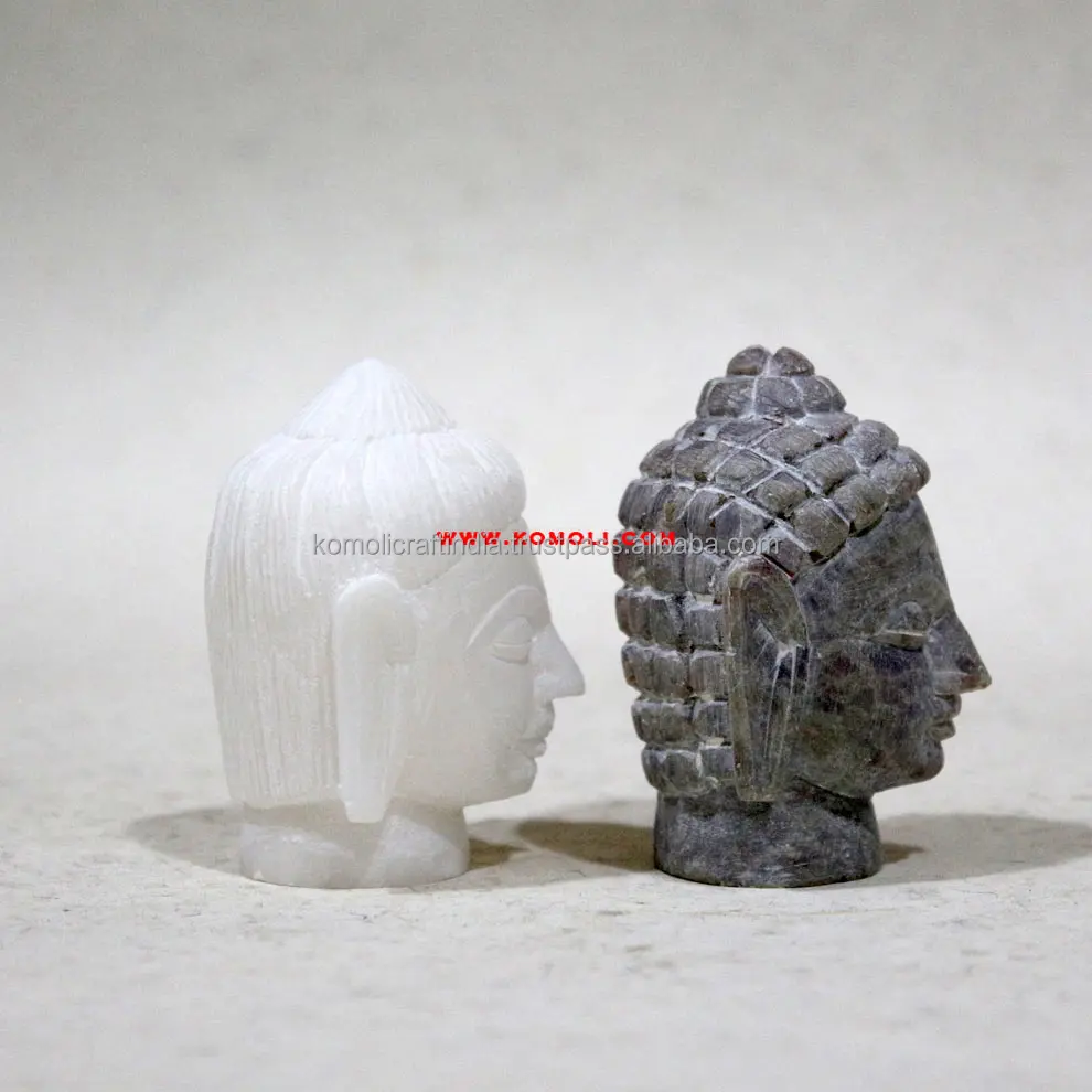 Half Gautama wholesale soapstone buddha statues