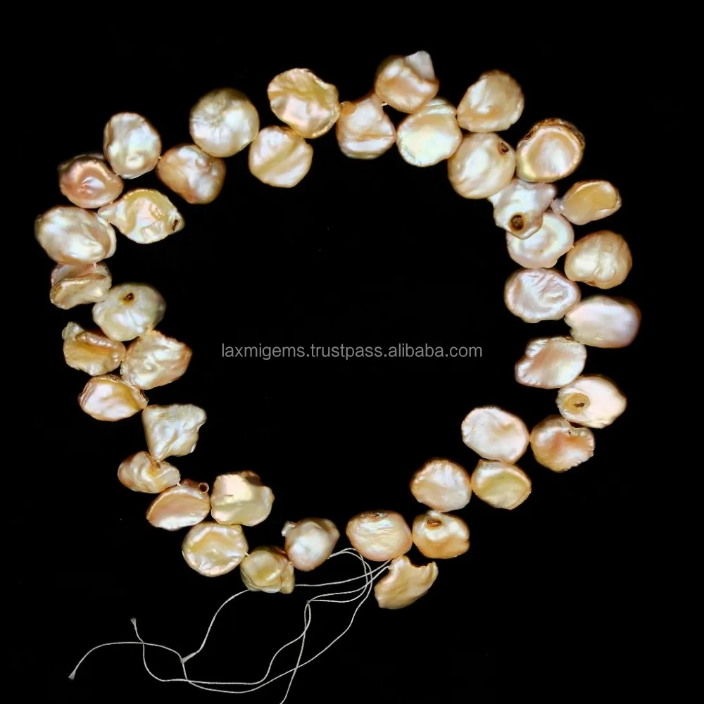 High Quality Keshi Pearl Strands Wholesale Price Nugget Freshwater Pearl