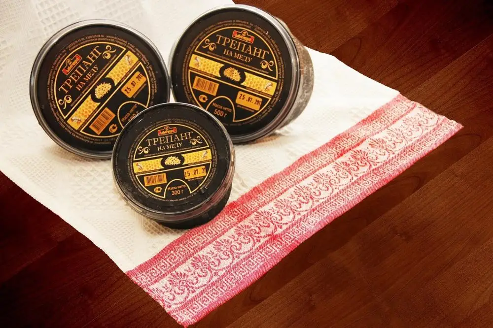 
Natural product with honey Far Eastern Trepang 