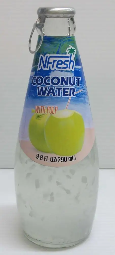 Coconut water/coconut juice with pulp and without pulp
