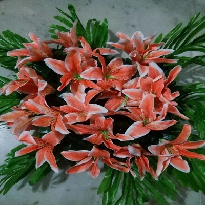 artificial real look flower bouquet in many colours and in very low price