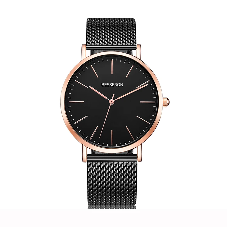 Original manufacturer factory price watches classic design 316L stainless steel Japan movement wristwatch for women men