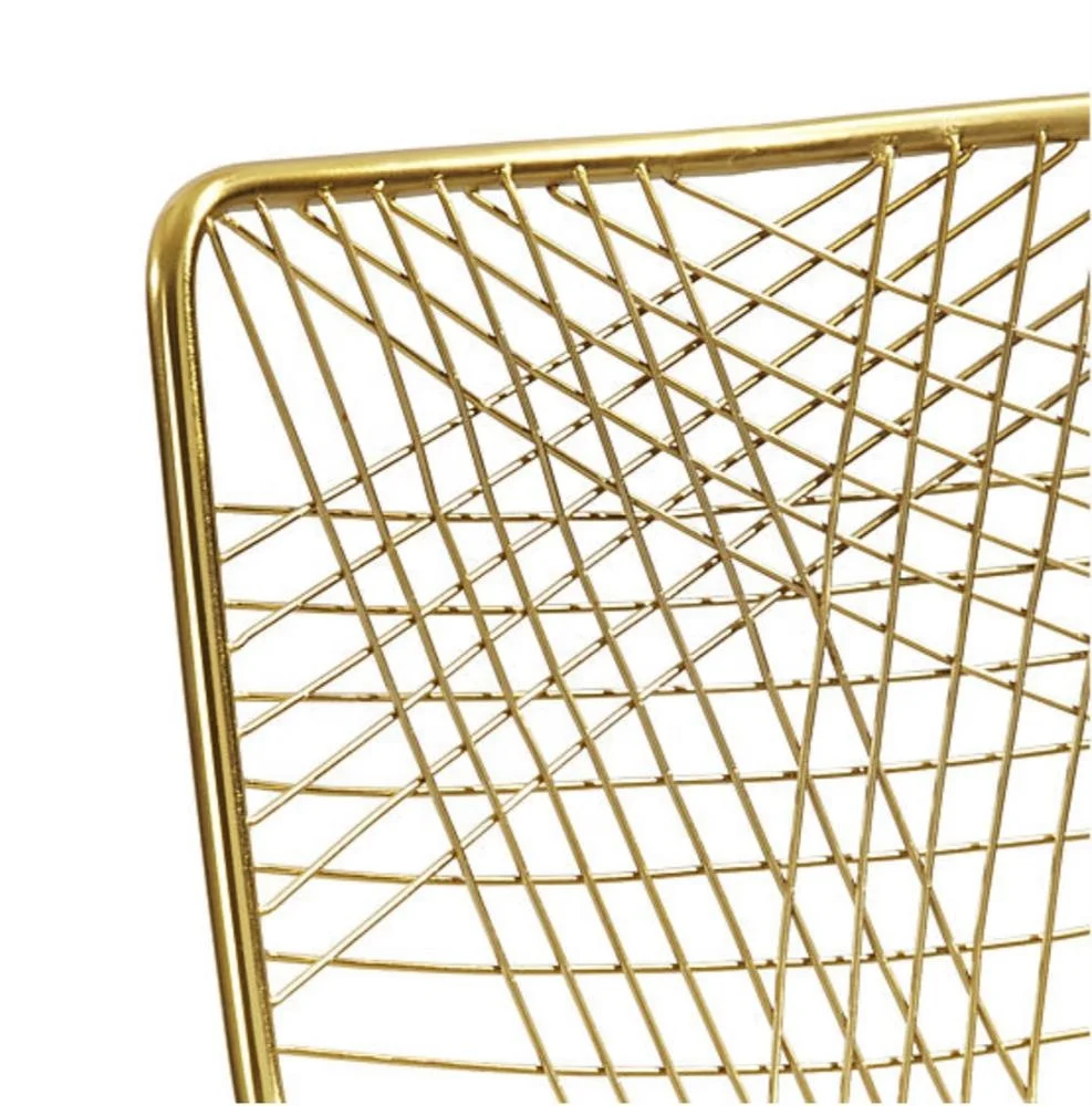 24 inch Brass Metal iron High Bar Stool Chair