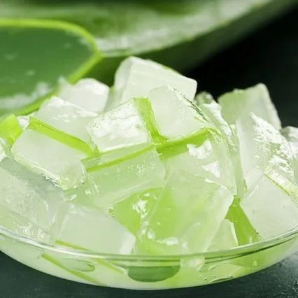Fresh ALOE VERA in sugar water