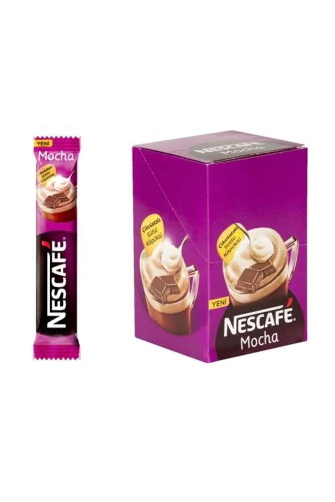 
For Nes cafes Mocha Instant Coffee Sachets 