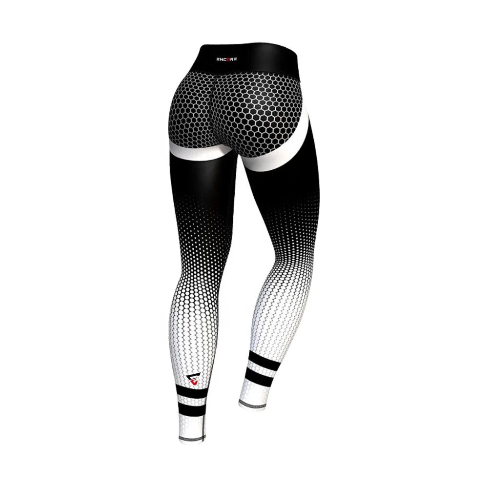 Latest Design Women Workout Leggings Hard Squat Proof Women High Waist Compression Leggings Fitness Yoga Wear Leggings