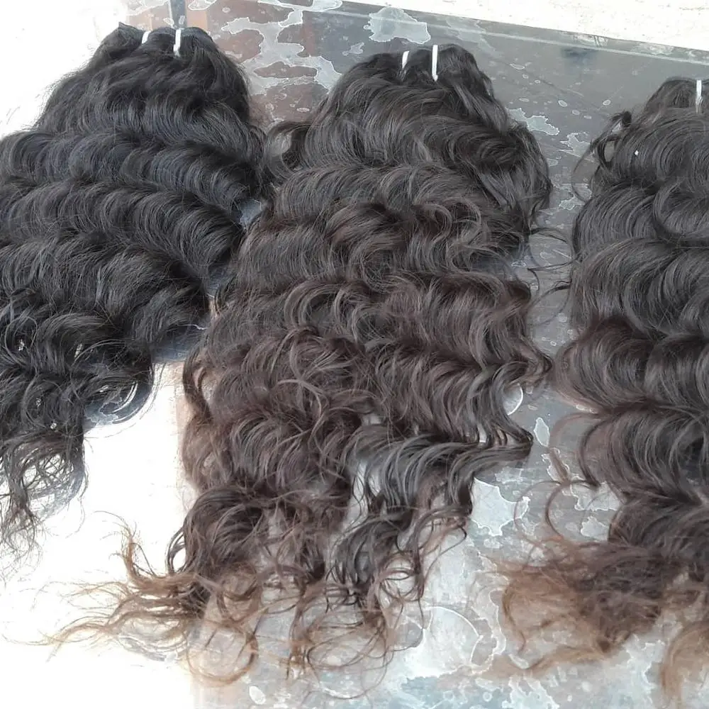 wholesale virgin Indian hair vendor From Lucky Hairs India