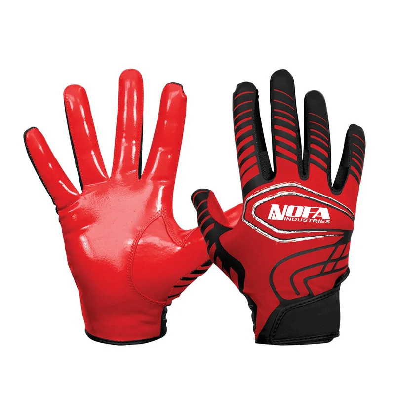 American Football Gloves Best Grip Palm With