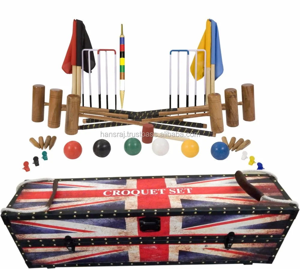 CROQUET SET Retro & Regular Finish