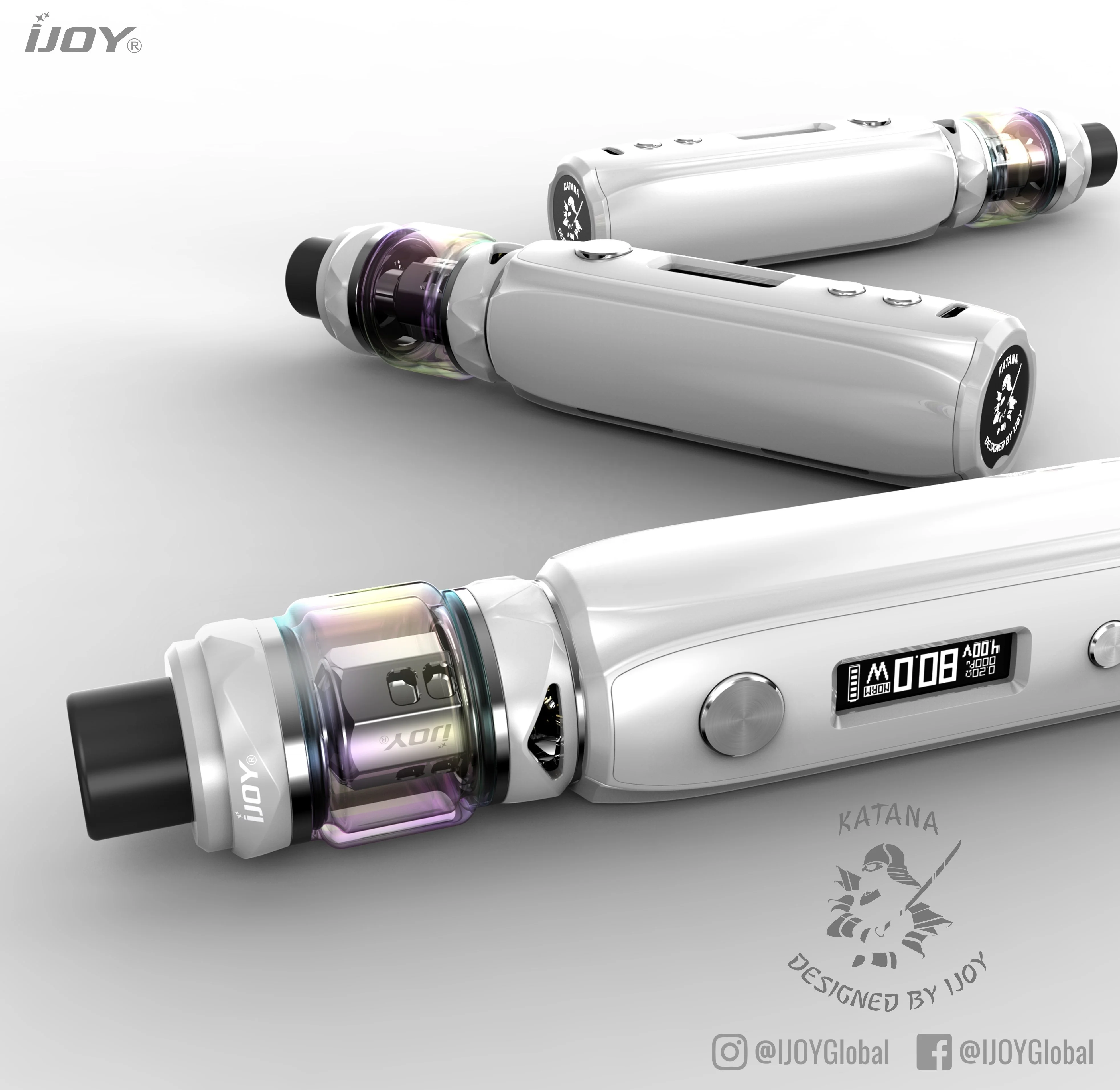 IJOY Katana Vape Kit , 3000mAh , New smoke in stock fast shipping !!!