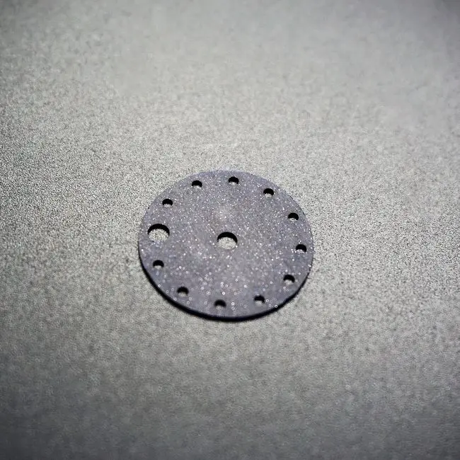 
Sapphire crystal watch dial with special finishing 