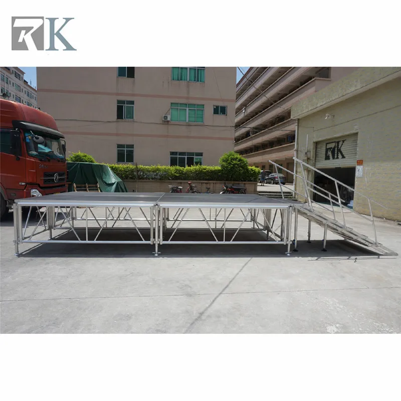 stage flooring material portable aluminum stage stairs stage podium